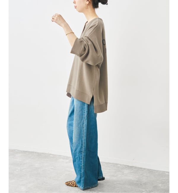 Spick and Span「《WEB限定カラー有り / 追加》J.J.mercer 別注キーネックプルオーバー」|ニット・セーター|