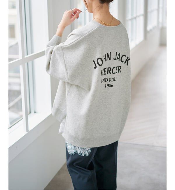 Spick and Span「《WEB限定カラー有り / 追加》J.J.mercer 別注キーネックプルオーバー」|ニット・セーター|グレーA