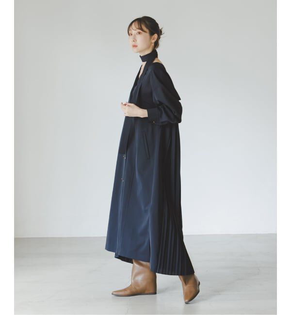 NOBLE「バックプリーツワンピース」|ワンピース|