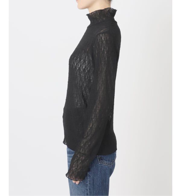 Spick and Span「《予約》シュリンクレースハイネックプルオーバー」|Tシャツ・カットソー|