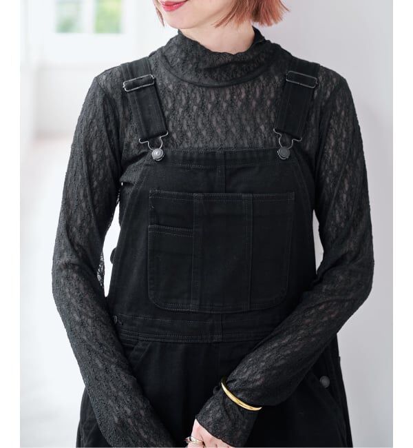 Spick and Span「《予約》シュリンクレースハイネックプルオーバー」|Tシャツ・カットソー|