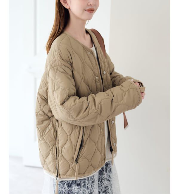 U by SPICK&SPAN「《予約》TAION / タイオン MILITARY M65 LINER SHORT DOWN JKT」|ダウン|