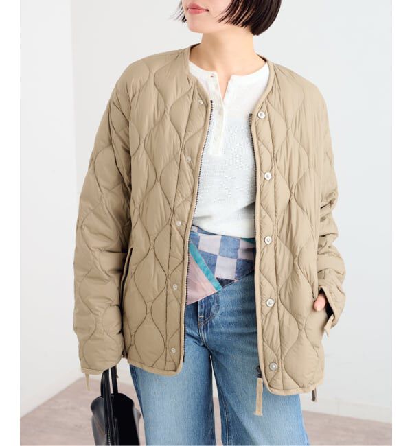 U by SPICK&SPAN「《予約》TAION / タイオン MILITARY M65 LINER SHORT DOWN JKT」|ダウン|