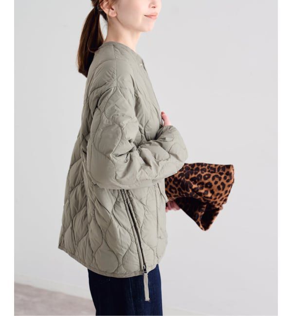 U by SPICK&SPAN「《予約》TAION / タイオン MILITARY M65 LINER SHORT DOWN JKT」|ダウン|