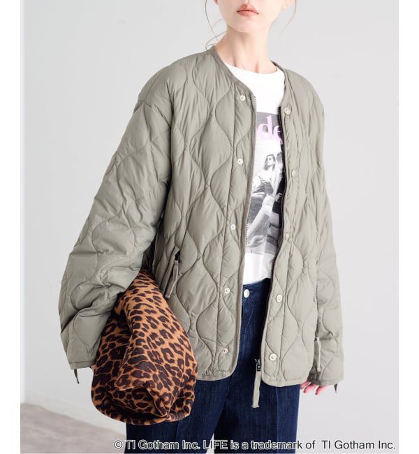 U by SPICK&SPAN「《予約》TAION / タイオン MILITARY M65 LINER SHORT DOWN JKT」|ダウン|