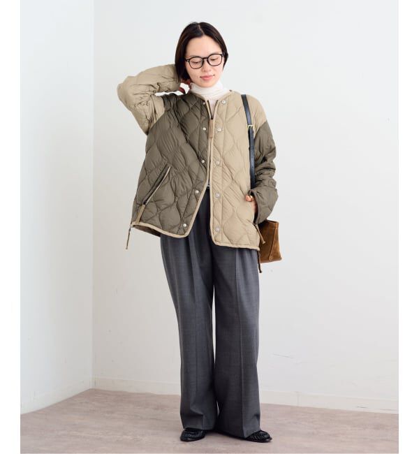 U by SPICK&SPAN「《予約》TAION / タイオン MILITARY M65 LINER SHORT DOWN JKT」|ダウン|