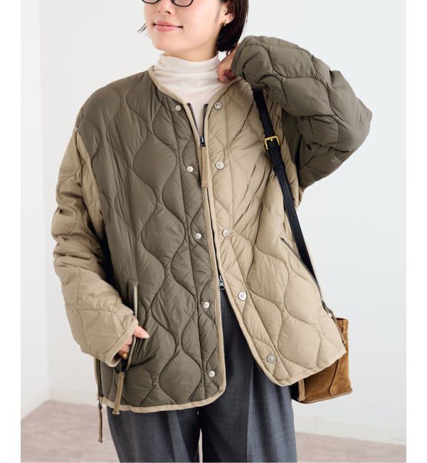 U by SPICK&SPAN「《予約》TAION / タイオン MILITARY M65 LINER SHORT DOWN JKT」|ダウン|