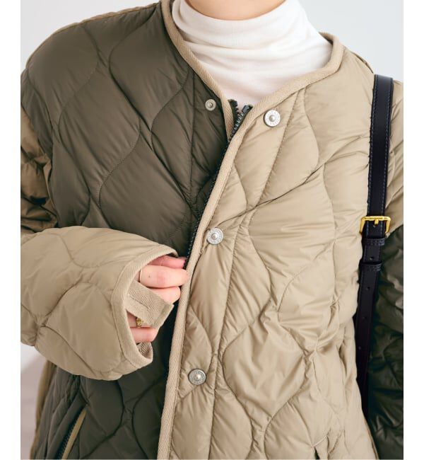 U by SPICK&SPAN「《予約》TAION / タイオン MILITARY M65 LINER SHORT DOWN JKT」|ダウン|
