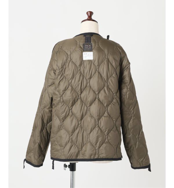 U by SPICK&SPAN「《予約》TAION / タイオン MILITARY M65 LINER SHORT DOWN JKT」|ダウン|