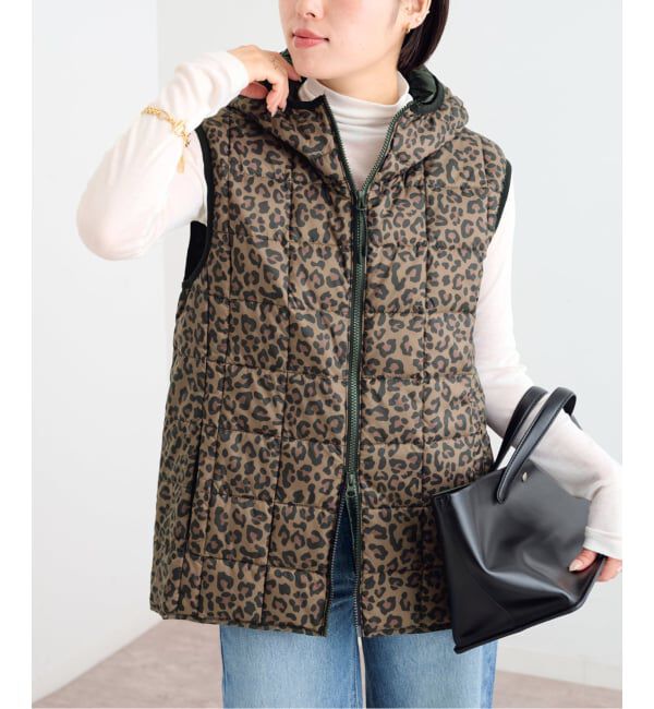 U by SPICK&SPAN「《予約》TAION / タイオン HOOD W-ZIP DOWN VEST」|ダウン|