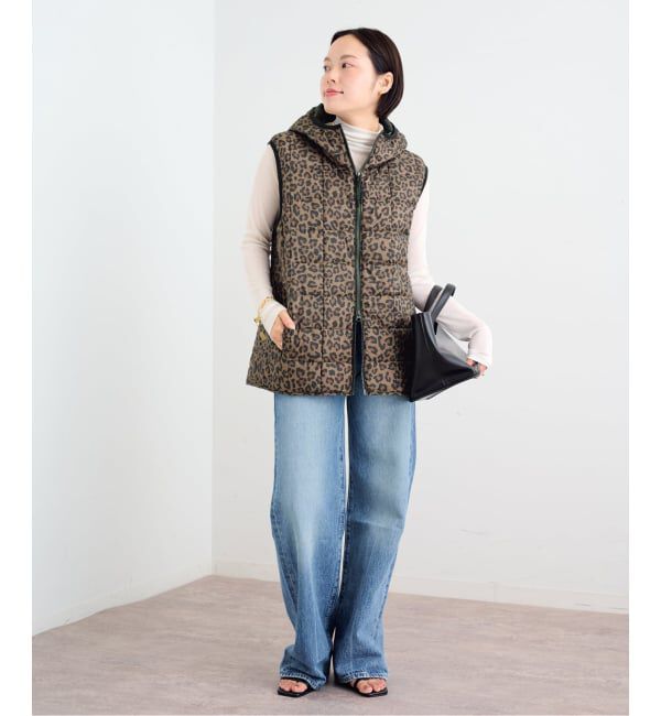 U by SPICK&SPAN「《予約》TAION / タイオン HOOD W-ZIP DOWN VEST」|ダウン|