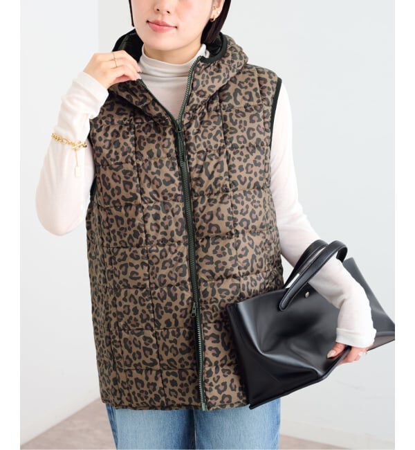 U by SPICK&SPAN「《予約》TAION / タイオン HOOD W-ZIP DOWN VEST」|ダウン|