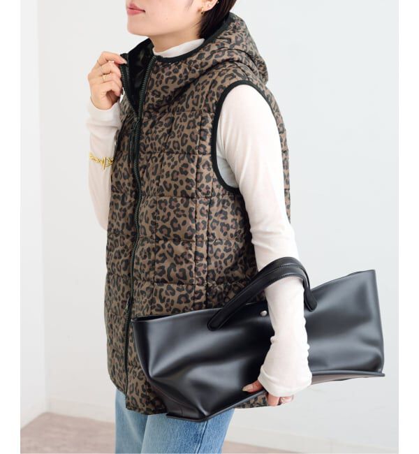 U by SPICK&SPAN「《予約》TAION / タイオン HOOD W-ZIP DOWN VEST」|ダウン|