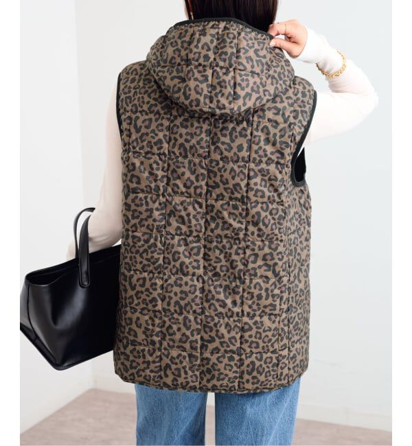 U by SPICK&SPAN「《予約》TAION / タイオン HOOD W-ZIP DOWN VEST」|ダウン|