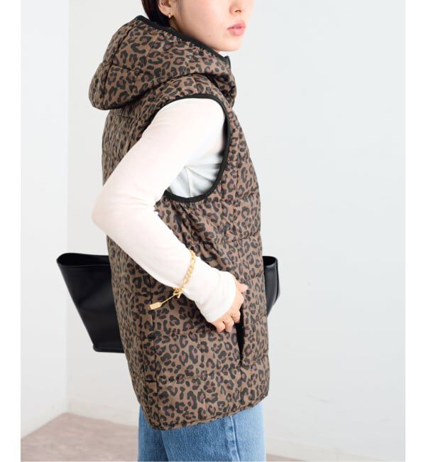 U by SPICK&SPAN「《予約》TAION / タイオン HOOD W-ZIP DOWN VEST」|ダウン|