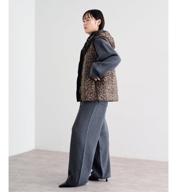 U by SPICK&SPAN「《予約》TAION / タイオン HOOD W-ZIP DOWN VEST」|ダウン|