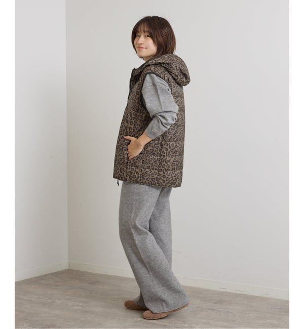 U by SPICK&SPAN「《予約》TAION / タイオン HOOD W-ZIP DOWN VEST」|ダウン|