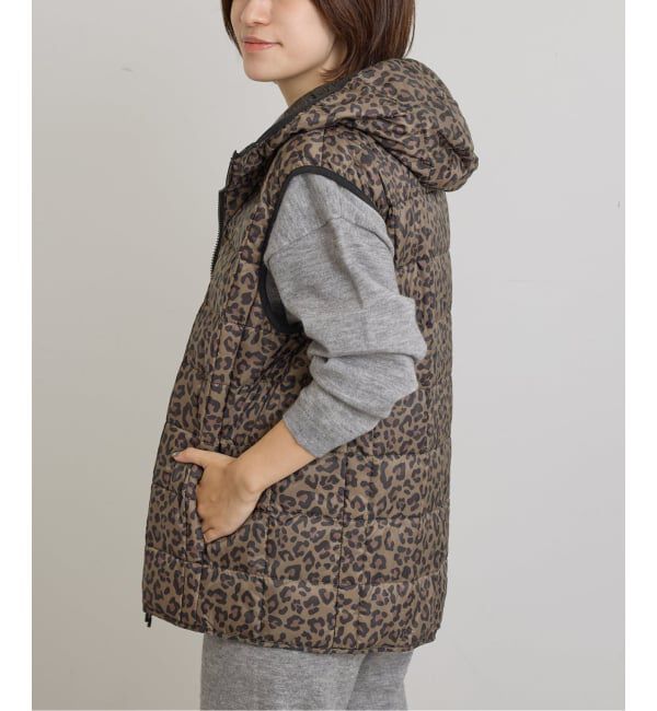 U by SPICK&SPAN「《予約》TAION / タイオン HOOD W-ZIP DOWN VEST」|ダウン|