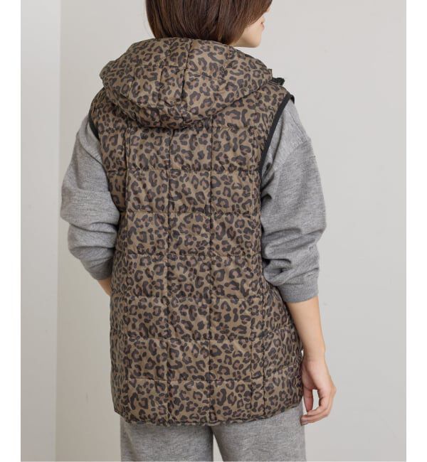 U by SPICK&SPAN「《予約》TAION / タイオン HOOD W-ZIP DOWN VEST」|ダウン|
