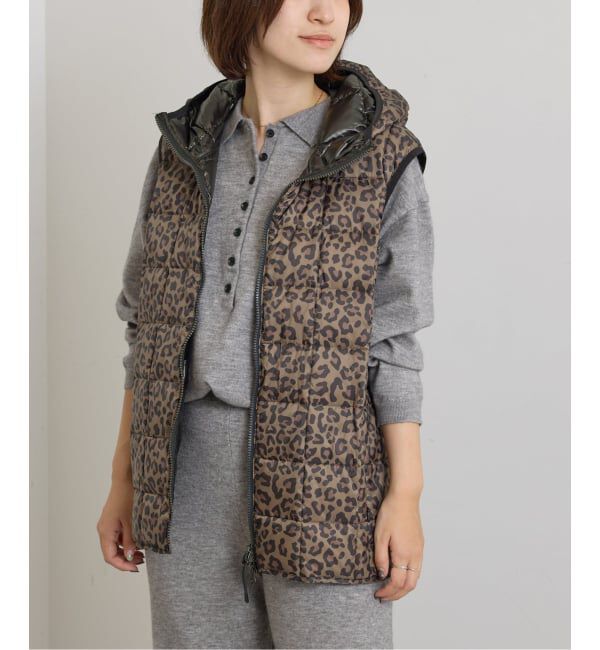 U by SPICK&SPAN「《予約》TAION / タイオン HOOD W-ZIP DOWN VEST」|ダウン|