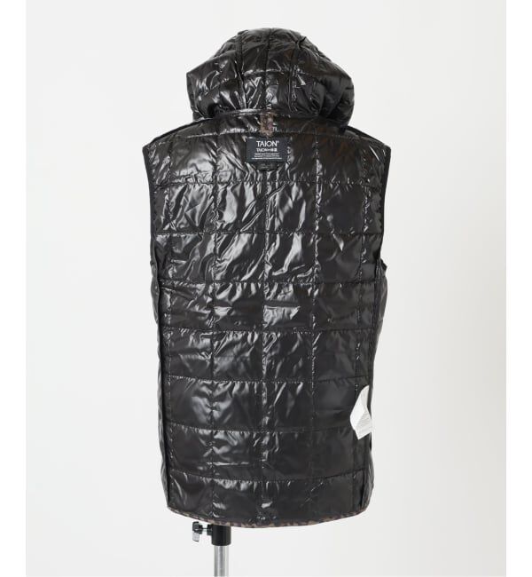 U by SPICK&SPAN「《予約》TAION / タイオン HOOD W-ZIP DOWN VEST」|ダウン|