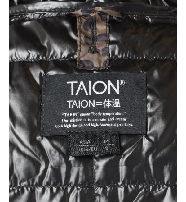 U by SPICK&SPAN「《予約》TAION / タイオン HOOD W-ZIP DOWN VEST」|ダウン|