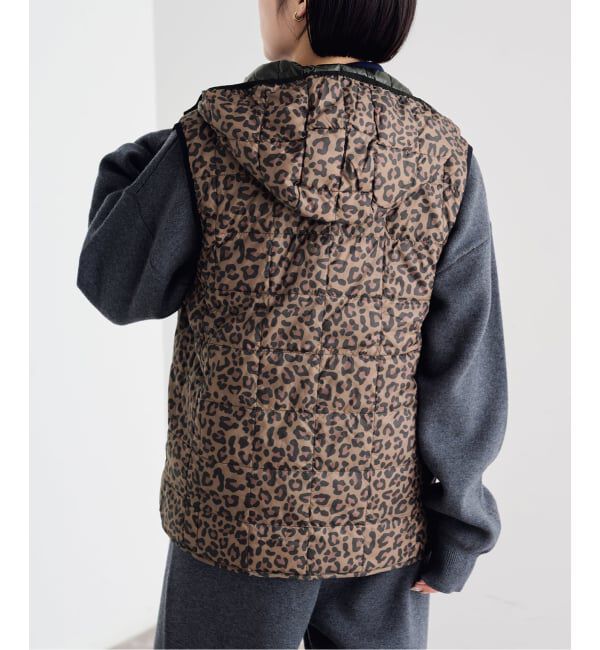 U by SPICK&SPAN「《予約》TAION / タイオン HOOD W-ZIP DOWN VEST」|ダウン|