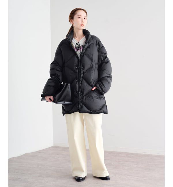 U by SPICK&SPAN「《予約》TAION / タイオン MILITARY HIGH-NECK VOLUME DOWN JKT」|ダウン|
