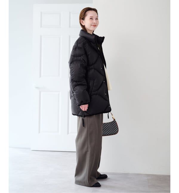 U by SPICK&SPAN「《予約》TAION / タイオン MILITARY HIGH-NECK VOLUME DOWN JKT」|ダウン|