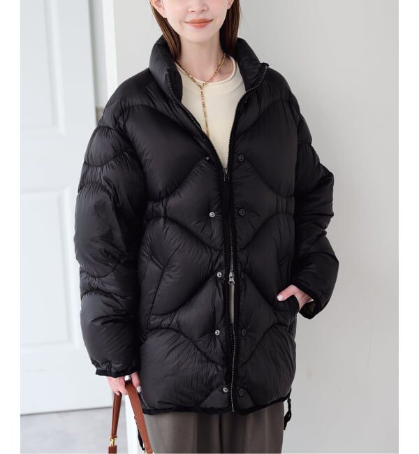 U by SPICK&SPAN「《予約》TAION / タイオン MILITARY HIGH-NECK VOLUME DOWN JKT」|ダウン|
