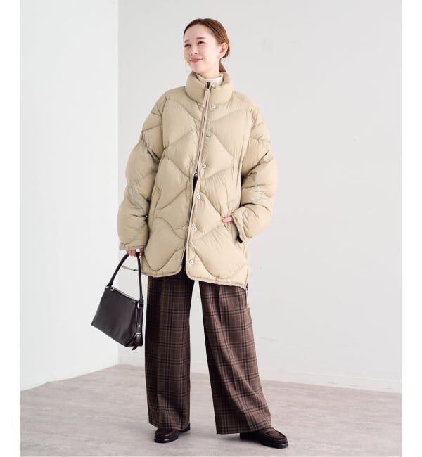 U by SPICK&SPAN「《予約》TAION / タイオン MILITARY HIGH-NECK VOLUME DOWN JKT」|ダウン|