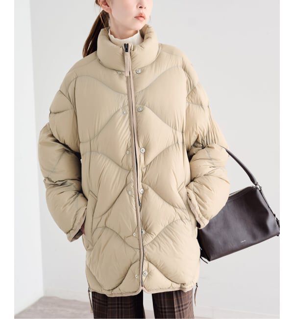 U by SPICK&SPAN「《予約》TAION / タイオン MILITARY HIGH-NECK VOLUME DOWN JKT」|ダウン|