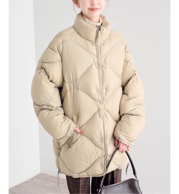 U by SPICK&SPAN「《予約》TAION / タイオン MILITARY HIGH-NECK VOLUME DOWN JKT」|ダウン|
