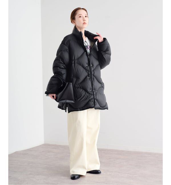 U by SPICK&SPAN「《予約》TAION / タイオン MILITARY HIGH-NECK VOLUME DOWN JKT」|ダウン|