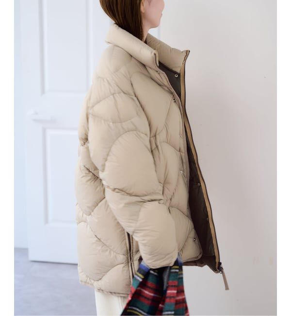 U by SPICK&SPAN「《予約》TAION / タイオン MILITARY HIGH-NECK VOLUME DOWN JKT」|ダウン|