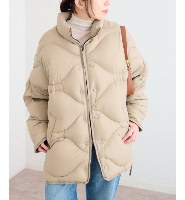 U by SPICK&SPAN「《予約》TAION / タイオン MILITARY HIGH-NECK VOLUME DOWN JKT」|ダウン|