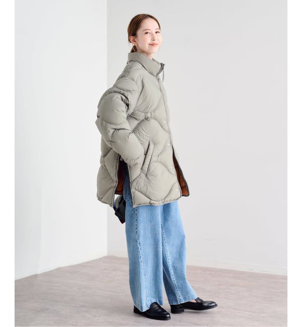 U by SPICK&SPAN「《予約》TAION / タイオン MILITARY HIGH-NECK VOLUME DOWN JKT」|ダウン|