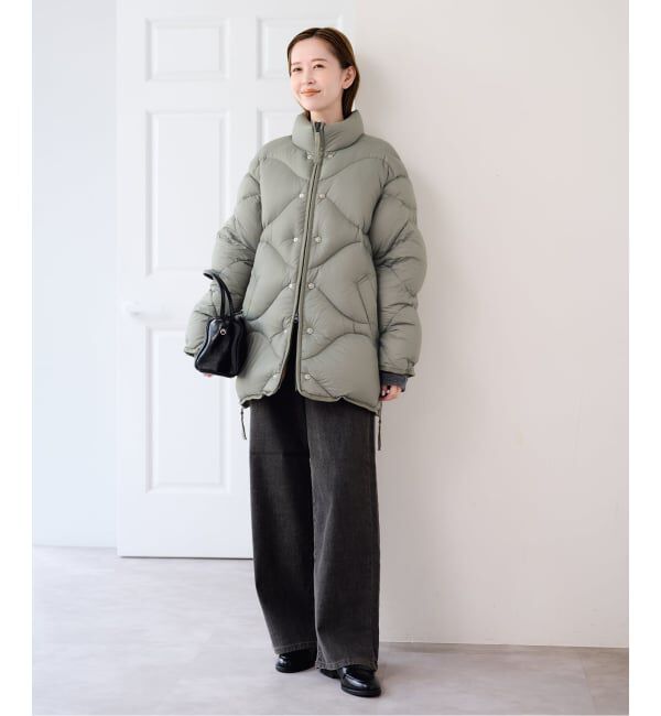 U by SPICK&SPAN「《予約》TAION / タイオン MILITARY HIGH-NECK VOLUME DOWN JKT」|ダウン|