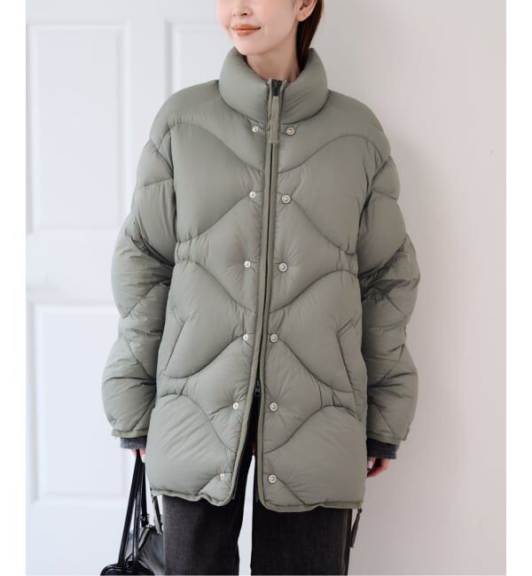 U by SPICK&SPAN「《予約》TAION / タイオン MILITARY HIGH-NECK VOLUME DOWN JKT」|ダウン|