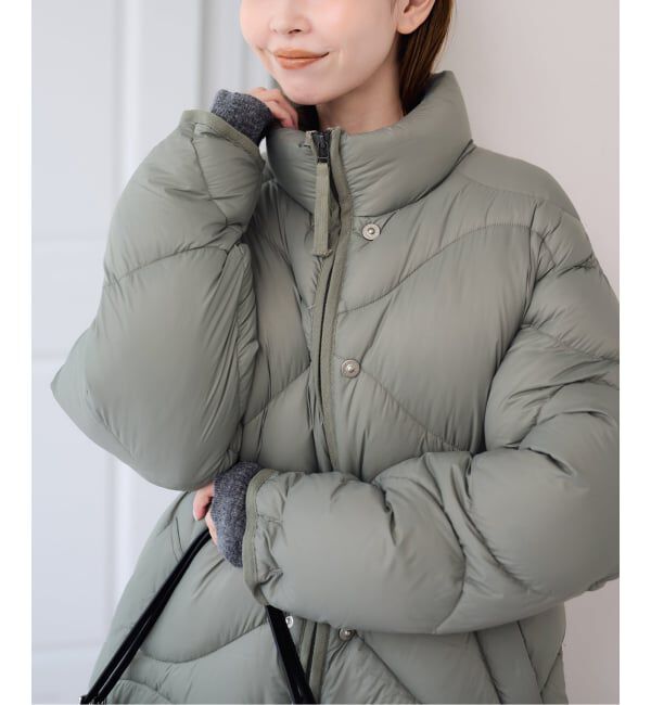 U by SPICK&SPAN「《予約》TAION / タイオン MILITARY HIGH-NECK VOLUME DOWN JKT」|ダウン|
