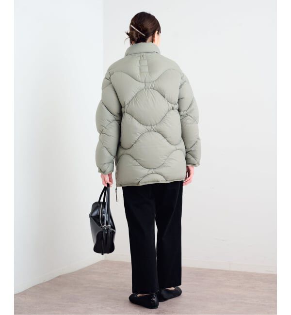 U by SPICK&SPAN「《予約》TAION / タイオン MILITARY HIGH-NECK VOLUME DOWN JKT」|ダウン|