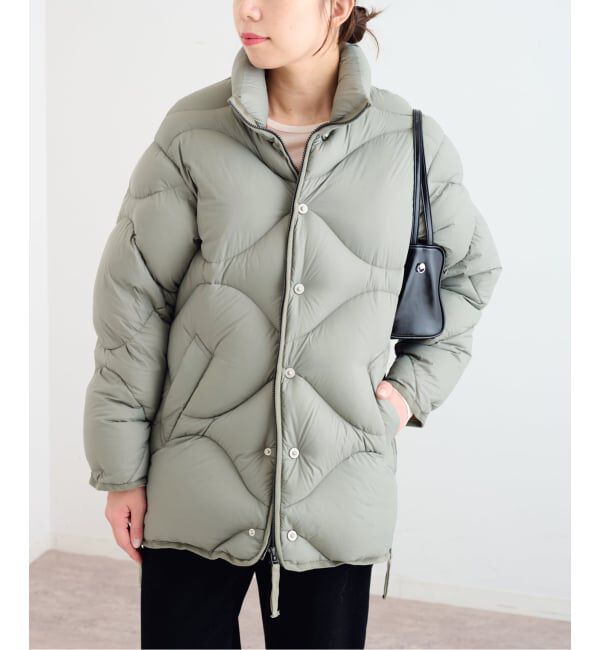 U by SPICK&SPAN「《予約》TAION / タイオン MILITARY HIGH-NECK VOLUME DOWN JKT」|ダウン|