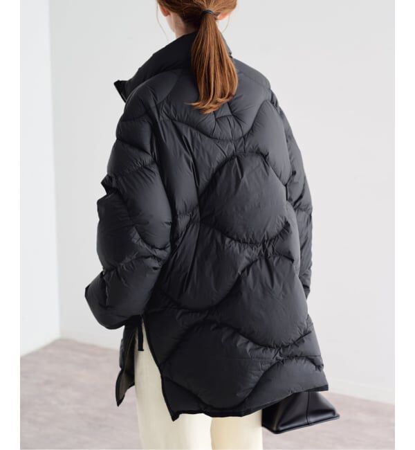 U by SPICK&SPAN「《予約》TAION / タイオン MILITARY HIGH-NECK VOLUME DOWN JKT」|ダウン|