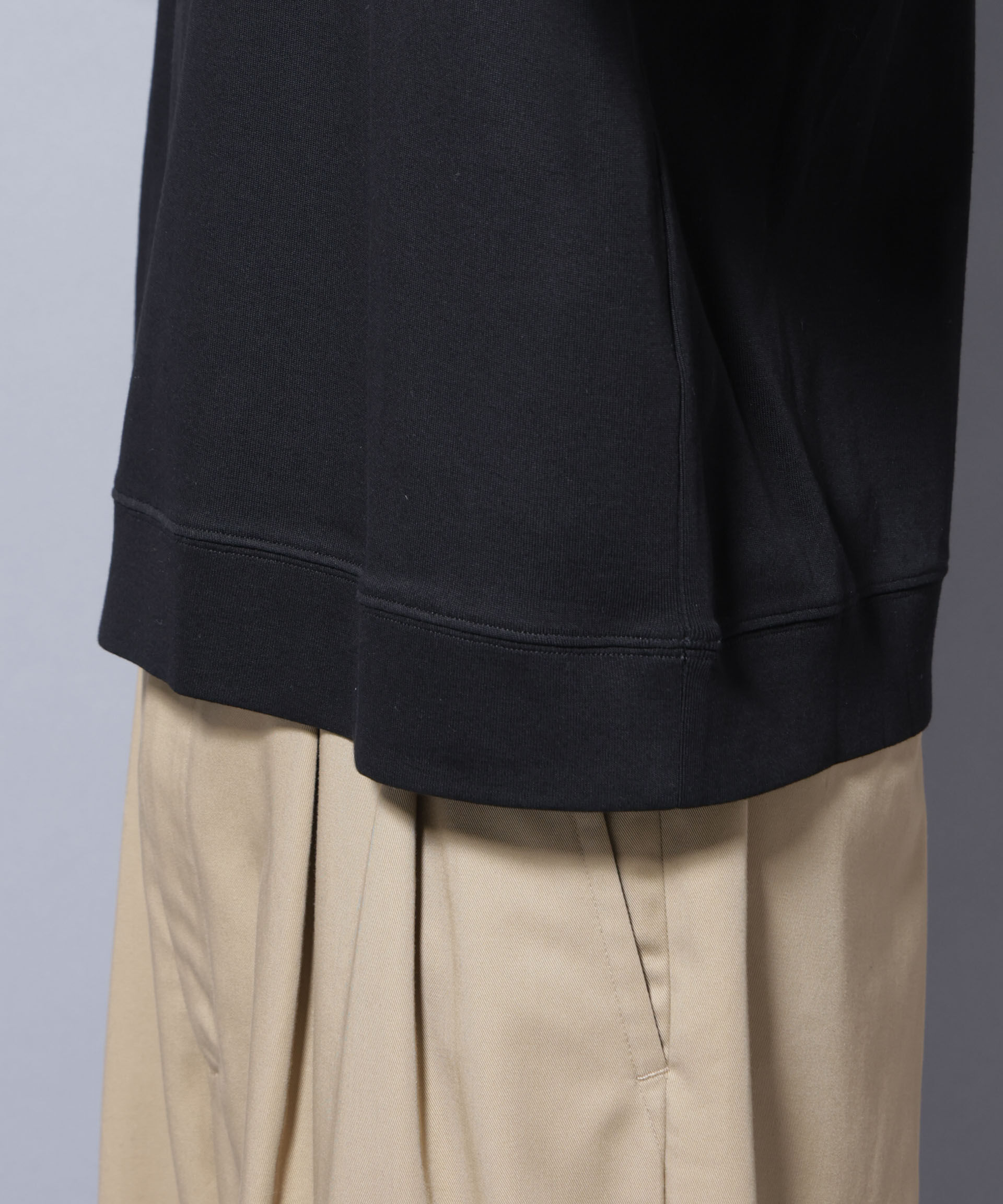 NANO universe「「FORMAL JERSEY」 クルーネックカットソー長袖」|Tシャツ・カットソー|