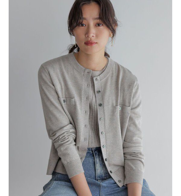 組曲「【美人LABコラボ・ご好評につき追加販売 / 新色追加】ブリングニットアンサンブル」|カーディガン|