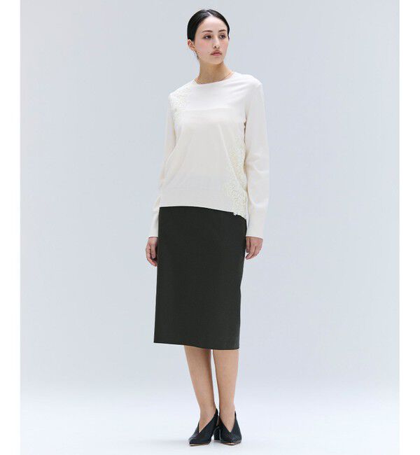 BEIGE,「【Lsize・セットアップ対応】CORBY / ウールタイトスカート」|スカート|