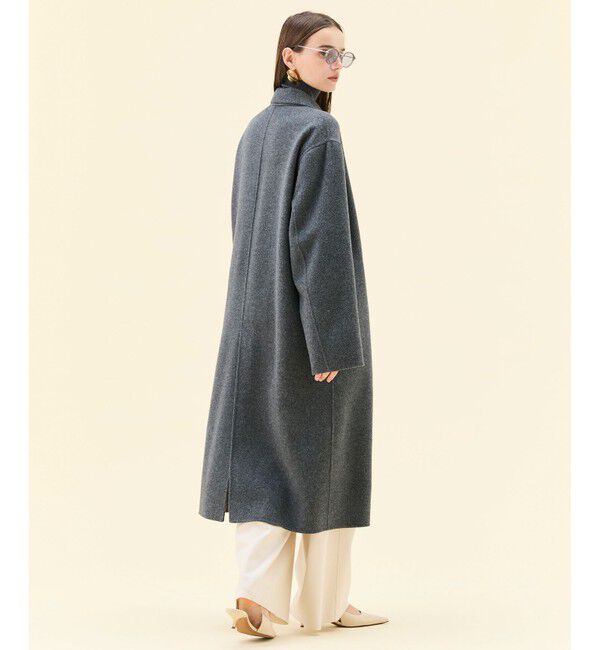 BEIGE,「ZION / ウールロングチェスターコート」|チェスターコート|