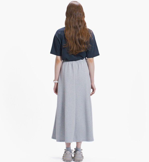 LACOSTE「ダブルフェイス マーメイドスカート」|フレア|