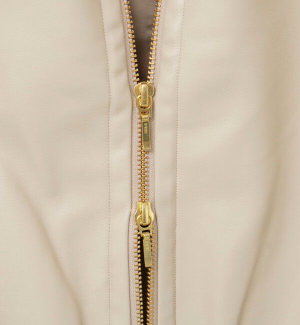 NOLLEY'S「【MARILYN MOON/マリリーンムーン】soft eco-leather blouson別注」|ブルゾン・スタジャン|