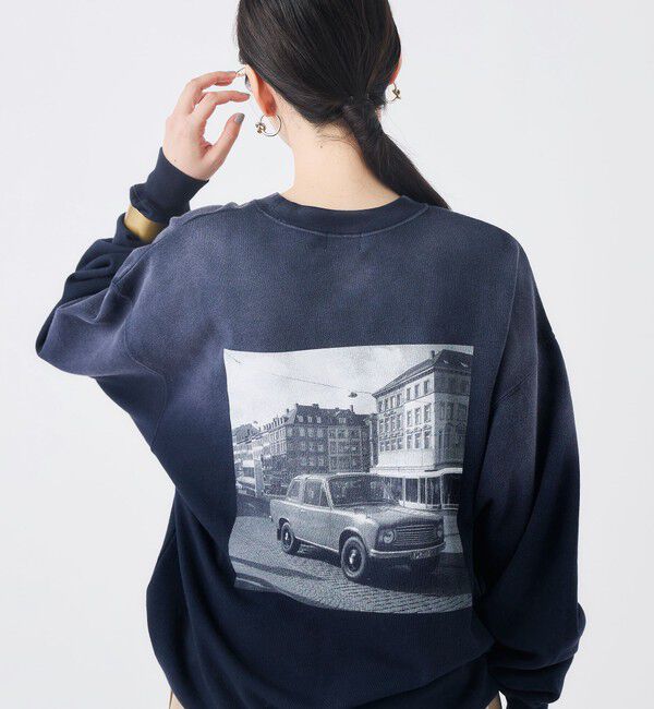 NOLLEY'S「【GULF COAST SPORTSWEAR/ガルフ コースト スポーツウェア】別注フォトプリントスウェット」|スウェット・ジャージ|ネイビー